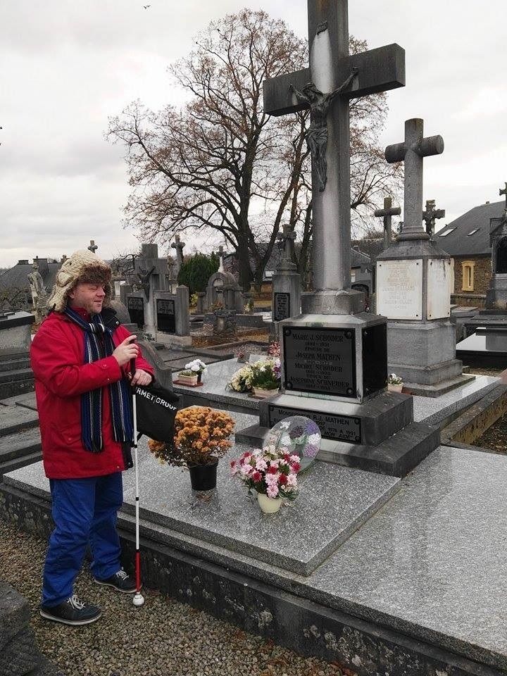 A Aubange auprès de Mgr Mathen ( 12/2016 )