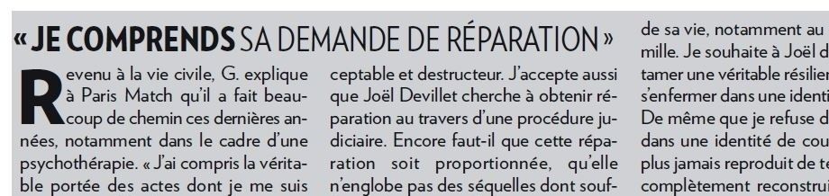 Dans Paris Match 2010