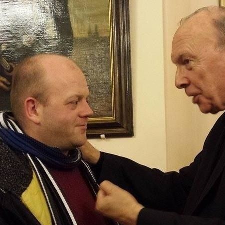 2015, avec Mgr Léonard, Primat de Belgique